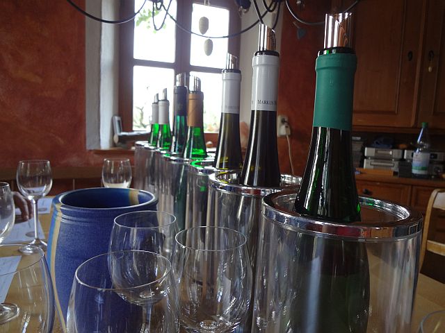 Verkostung gereifter Rieslinge